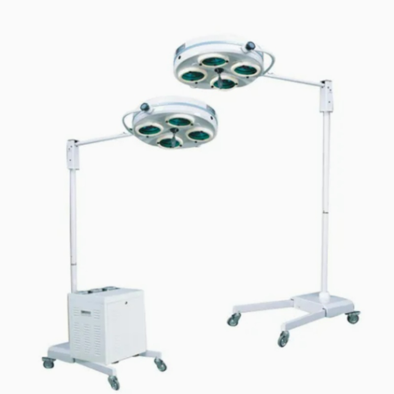 Medikal na Device 4 na butas na walang anino na stand LED Surgical Light para sa Operation Room
