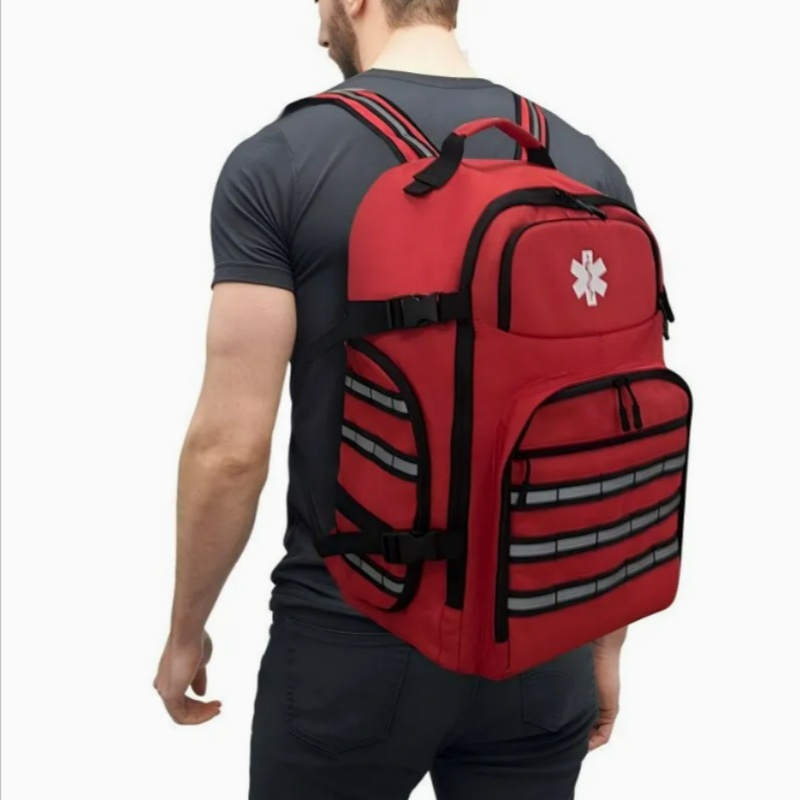 Multi-Functional First Aid Kit Reflective Strip First Aid Shoulder Bag